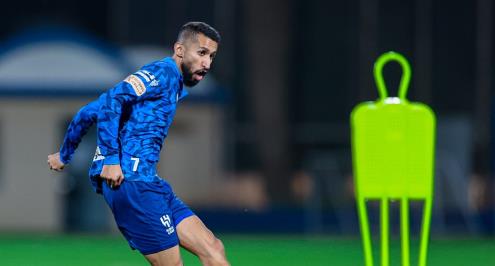 قائد الهلال سلمان الفرج يواصل التدرب منفردًا تنفيذًا لعقوبة جيسوس